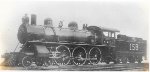 CEI 4-6-0 #158 - Chicago & Eastern Illinois